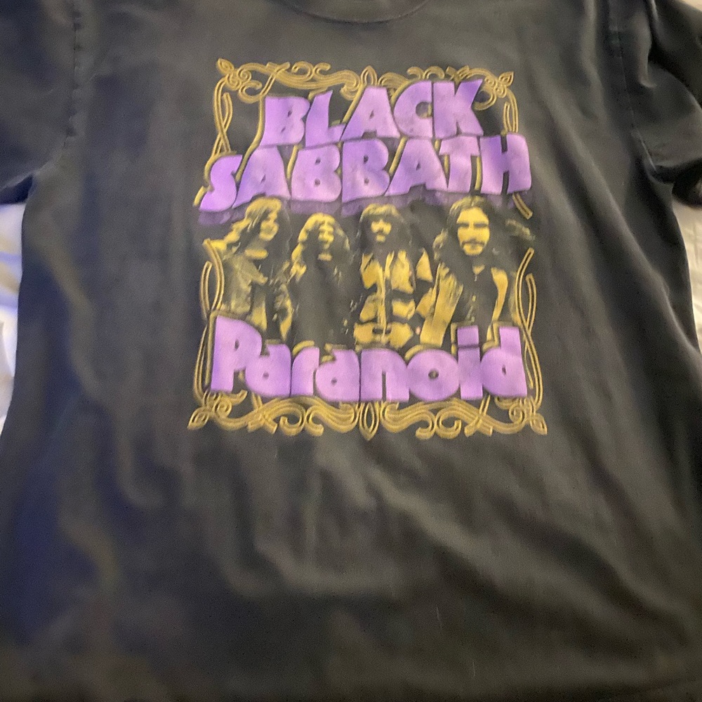 Vintage Black Sabbath tee